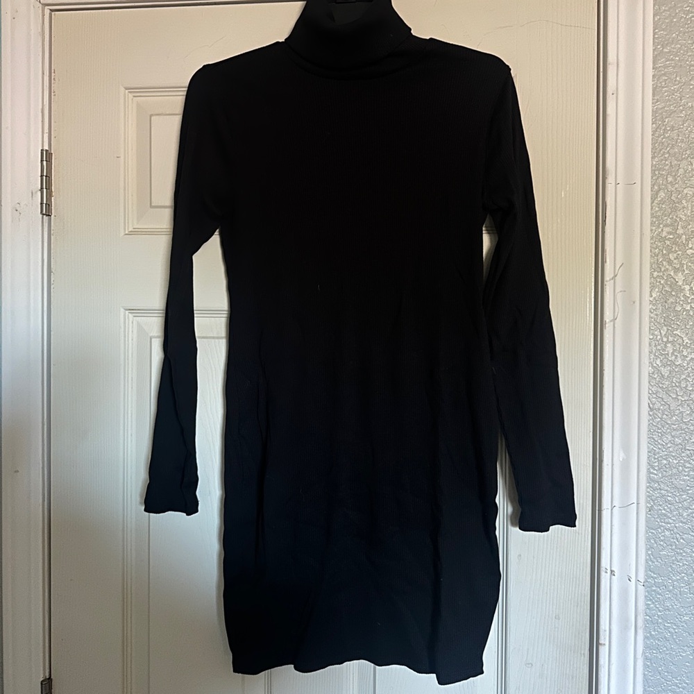 WILD FABLE Long Sleeve Turtleneck Sweater Dress